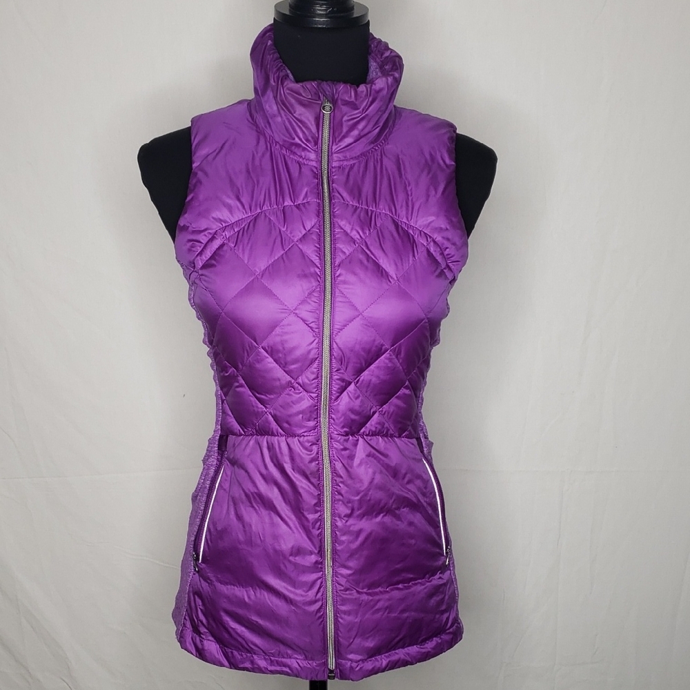 Lululemon Down For A Run Puffer Lightweight Vest Size 4 Outdoor Tender Violet